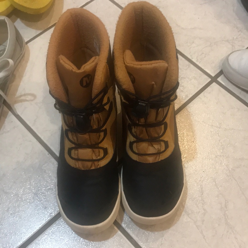 MERRELL Boys sNow Bank 2.0 winter boots Big boys 4